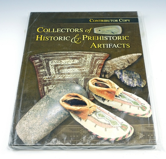 Hardcover book-  Special Contributor copy of "Collectors of Historic and Prehistoric Artifacts" Vol