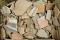 Box lot of 13 pounds of Prehistoric pottery shards found in New Mexico at various sites. Hundred of