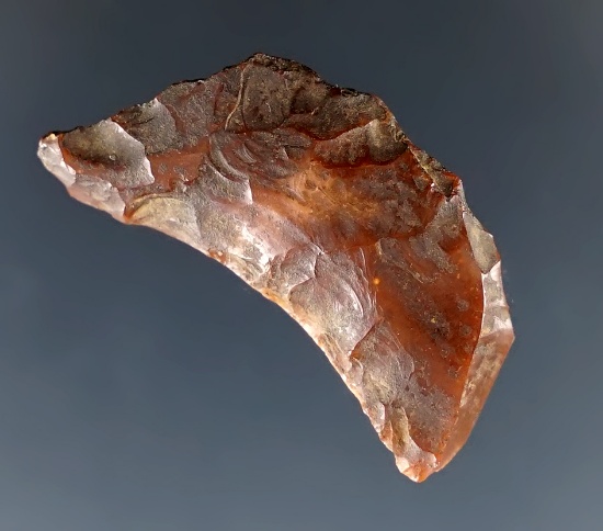 1 1/4" Paleo Butterfly Crescent found in Utah.