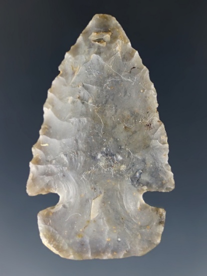 1 13/16" Flint Ridge Flint Miniature Dovetail found in Ohio.