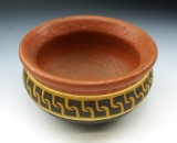 Beautiful nicely painted contemporary pottery vessel in excellent condition.