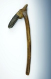 Authentic Eastern U.S. Stone Adze/Gouge in a contemporary handle.
