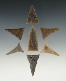 Set of 7 exceptional Triangle points found in the Kentucky/Tenessee area.