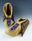 Pair of Prarie Moccasins that are 9 1/2