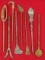 Set of 8 Assorted Roman or Greek Medical Tools, largest is 5 3/4