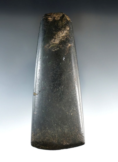 Beautifully polished 4 3/4" Hardstone Celt with excellent age on surface. Found in Missouri.