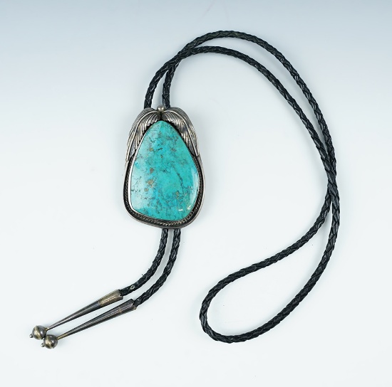 Vintage Southwestern Bolo Tie with a 2 3/4" Clasp.