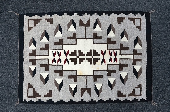 39" by 26 1/2" Nicely Woven Rug in very good condition.