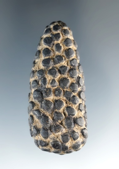 2 1/16" Corn Effigy that is nicely crafted from stone, found in Peru.