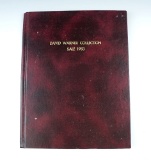 Hardback Book: David Warner Collection - Sale 1983