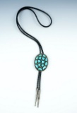 Vintage Southwestern Bolo Tie with a 2 1/4