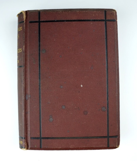 1878 Hardback Book: "Pre-Historic Races of the United States of America", by J.W. Foster, 4th. Ed.