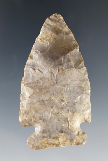 2 7/16" Archaic Sidenotch made from Indiana Green Flint found in central Indiana.