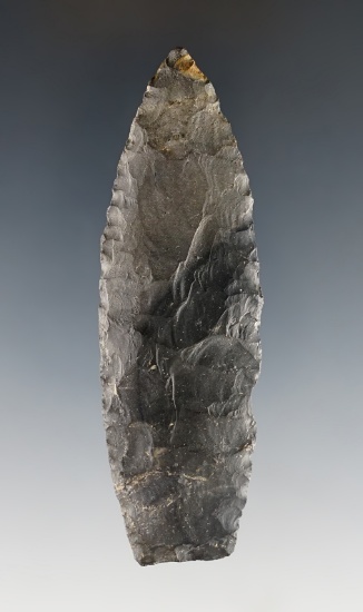 Well made 3 7/16" Paleo Lanceolate found near Siam, Reed Township, Seneca Co., Ohio.