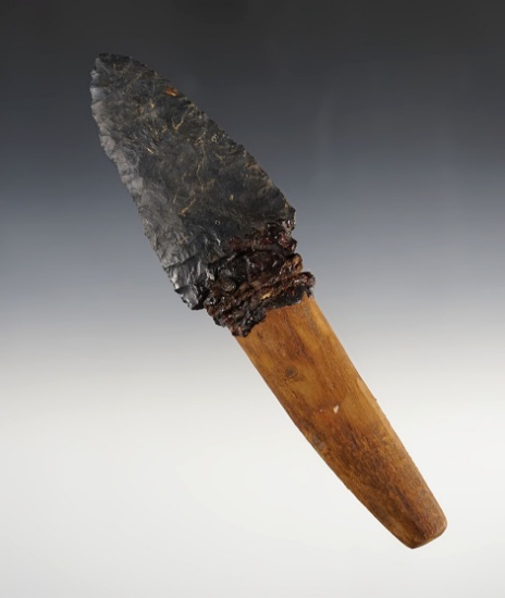 7 5/8" overall length rare Anasazi/Hohokam Basket Makers Knife. Found in New Mexico.