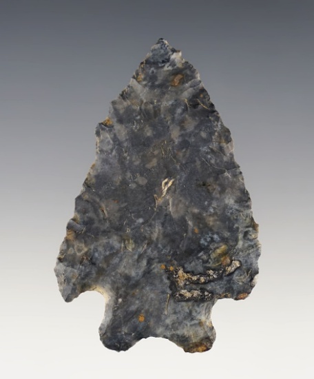 Thin 2 3/4" MacCorkle made from Coshocton Flint. Found in Brookville, Franklin Co., Indiana.