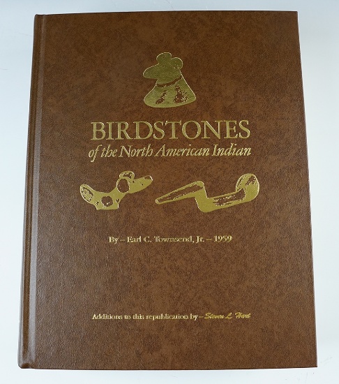 Hardback Book: Birdstones of the North American Indian by Earl C. Townsend, Jr.