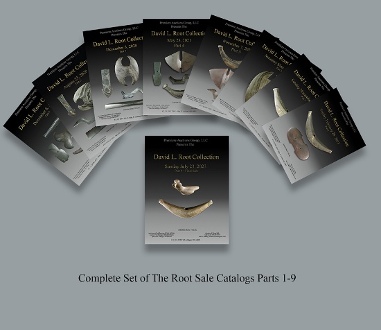 A complete set of all 9 David L. Root Collection original auction ...