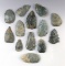 Set of 13 Cache Blades found together in Lee Co., Kentucky.  Ex. Aaron Kilander.