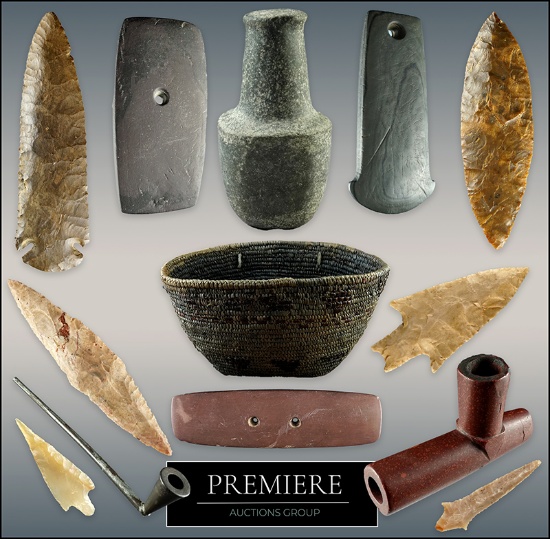 Bennett's Premiere Indian Artifact Auction