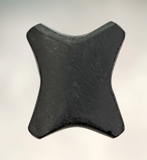 RARE! 15/16" polished stone Cruciform (Type 2) recovered in New Mexico.