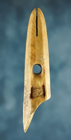 3 7/8" Inuit Harpoon Toggle. Recovered on St. Louis Island, Alaska. Ex. Lonnie Hartline.