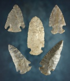 Set of 5 Kentucky points including a 2 5/16