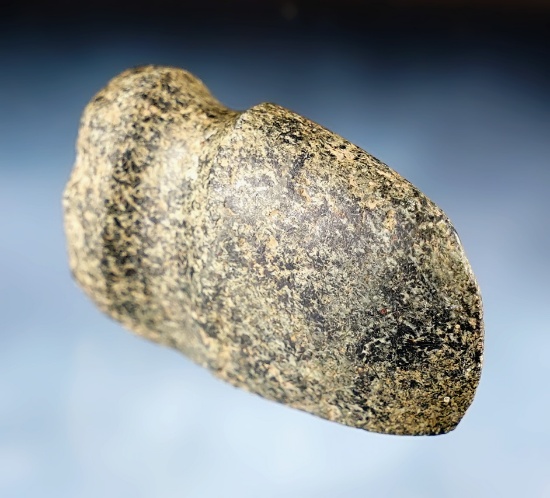 2 7/16" Miniature 3/4 Groove Axe found by the J. Witman family in Perry Co., Ohio. Ex. John May.