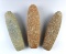 Set of three Hardstone Neolithic Celts found in the northern Sahara Desert region of Africa.