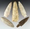 Set of 5 assorted Midwest Knives in good condition. The largest is 4 5/8