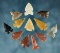 Set of 12 assorted Arrow Points found in the Western U.S. The largest is 1