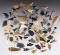 Set of 90 plus damaged New Mexico Points. Great study group! The largest is 3/4