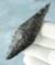Northwestern Harahey Four Bevel Knife made from Dacite. Found in Lake Co., Oregon. COA.