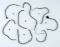 Set of 8 Strands of Brass Micro Beads & loose Beads found at the Burrell Creek Site in New York.