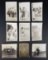 Early 1900's photographs featuring Native Americans. Six are 4 1/4