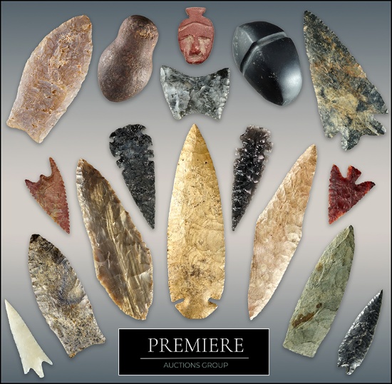 Bennett's Premiere Indian Artifacts Auction