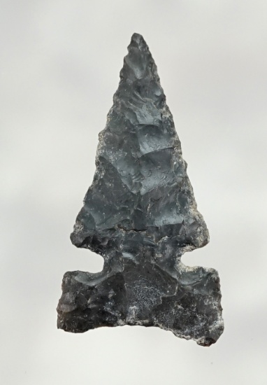 1 1/8" Desert Side Notch recovered in Klickitat Co., Washington. Ex. Charlie Mitchell (RVM).