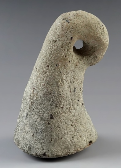 4 1/4" Pestle with a curved top. Exact found location is unknown, but likely the Southwestern U.S.