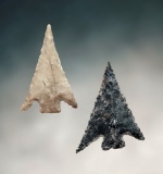 Pair of well styled Columbia Plateau Points recovered in Benton Co., Washington.