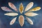 Set of 10 well made Willowleaf Blades in excellent condition. Found in the northern Africa.