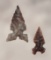 Pair of Desert Siera Points in nice condition. Found near the Dalles in Klickitat Co., Washington.