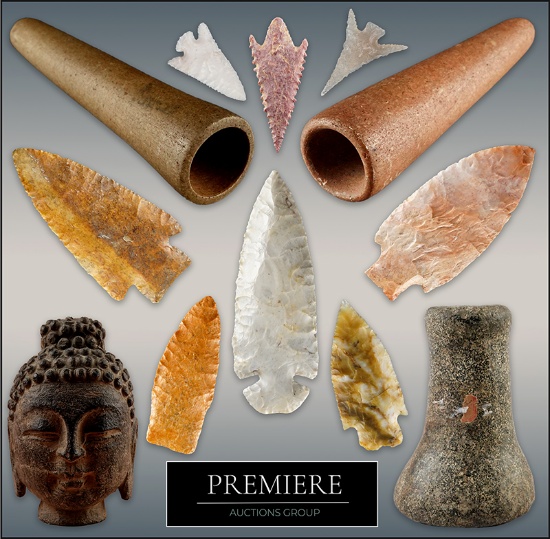 Bennett's Premiere Indian Artifact Auction