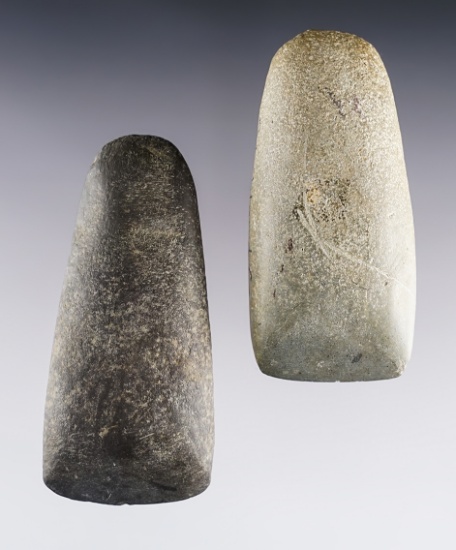 Pair of well made Ohio Celts. The larger is 4 3/8".