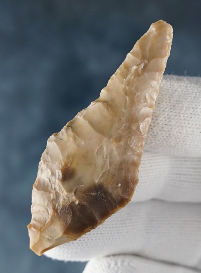 Nice 2 11/16" Knife found in Klickitat Co., Washington. Ex. Charlie Mitchell. RVM.