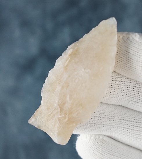 2 3/16" Duncan made from translucent Agatized Wood. Found in Lincoln Co., Colorado. COA's.