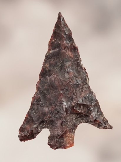 1 5/16" Columbia Plateau made from Jasper-Agate. Found near the Columbia River, Washington.