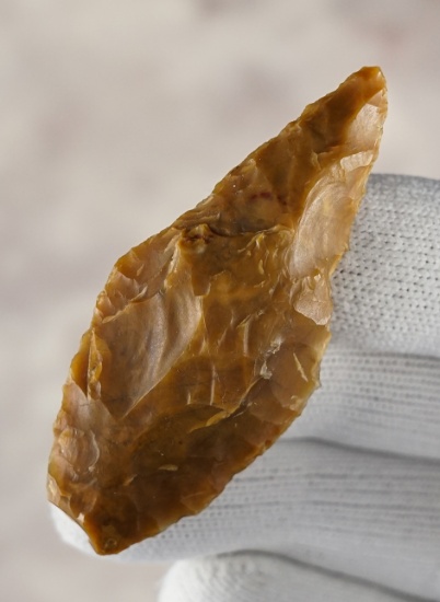 Nice material on this 2 1/2" Jasper Agate Knife found near the Columbia River in the late 1880's.