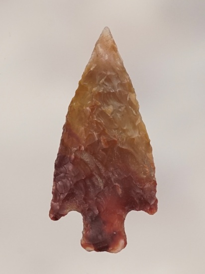 Colorful 15/16" Wallula made from Agate. Found in Klickitat Co., Washington near the Dalles.