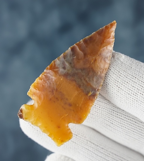 2 1/16" Lookingbill made from a flake of Agate. Found in Wyoming. Ex. Al Kennedy. COA's.