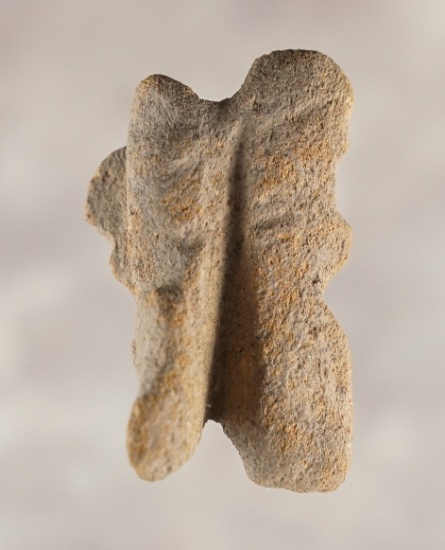1 5/8" Sandstone Carving that is very unique. Found in southern Idaho/northern Nevada.